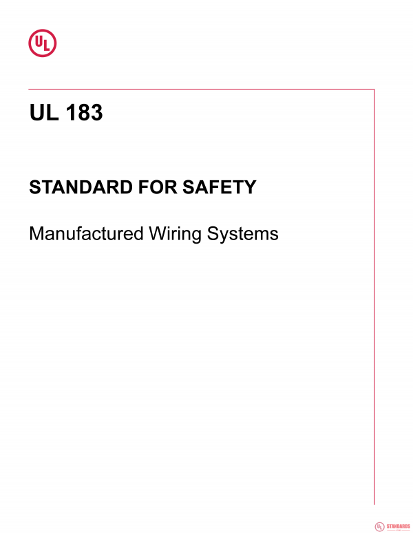 UL 183 PDF UL 183 PDF
